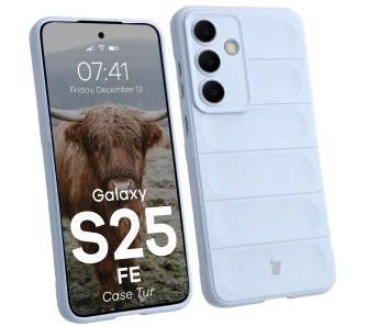 Etui Bizon Tur do Samsung Galaxy S25 FE Jasnoniebieski