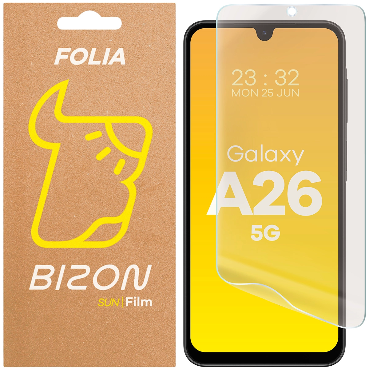 Folia ochronna Bizon matowa Film Sun do Samsung Galaxy A26 5G