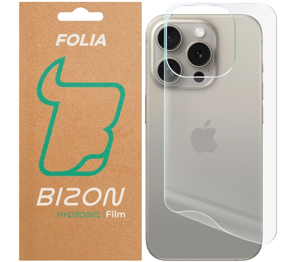 Bizon na tył Hydrogel Back do iPhone 15 Pro 1 sztuka