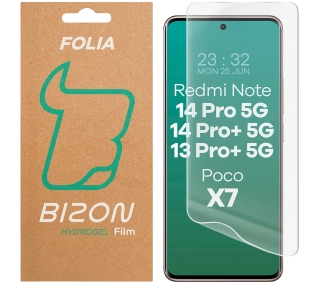 Bizon na ekran Hydrogel Front do Xiaomi Redmi Note 13 Pro+ 5G / Xiaomi Redmi Note 14 Pro 5G / 14 Pro+ 5G 1 szt
