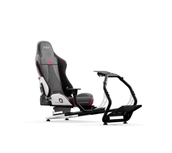 Fotel Diablo Chairs X-Drive Do 100kg Skóra ECO, Tkanina Czarno-biały