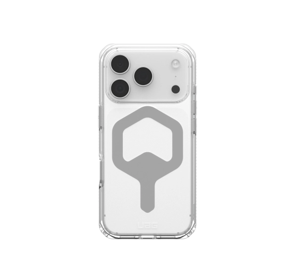 UAG Plyo z MagSafe do iPhone 17 Pro Ice Silver