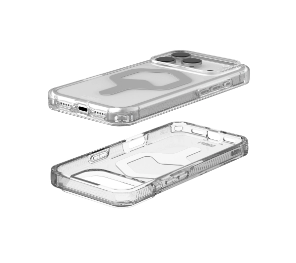 UAG Plyo z MagSafe do iPhone 17 Pro Ice Silver