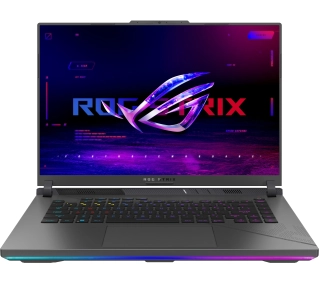 ASUS ROG Strix G16 2025 G614FR-R9322W 16" 240Hz R9 9955HX3D 32GB RAM 2TB Dysk SSD RTX5070Ti DLSS4 Win11 Szary Funkcje AI - Kup na Raty - RRSO 0%