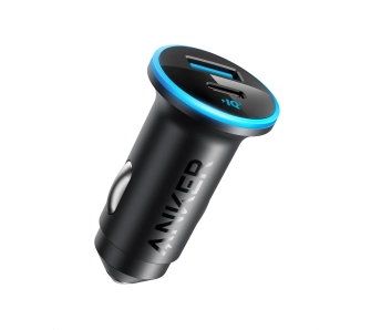 Ładowarka samochodowa Anker 323 (A2735G11) 53,5W USB-A, USB-C Czarny