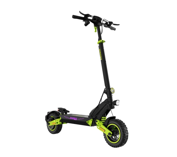 Kamikaze K1 Plus Tokyo Drift 1000W 80km 11" Czarno-zielony - Kup na Raty - RRSO 0%