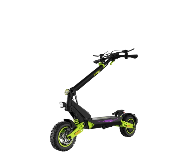 Kamikaze K1 Plus Tokyo Drift 1000W 80km 11" Czarno-zielony - Kup na Raty - RRSO 0%