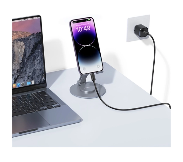 USAMS KY Series 30W USB-C do Lightning 1m Biały