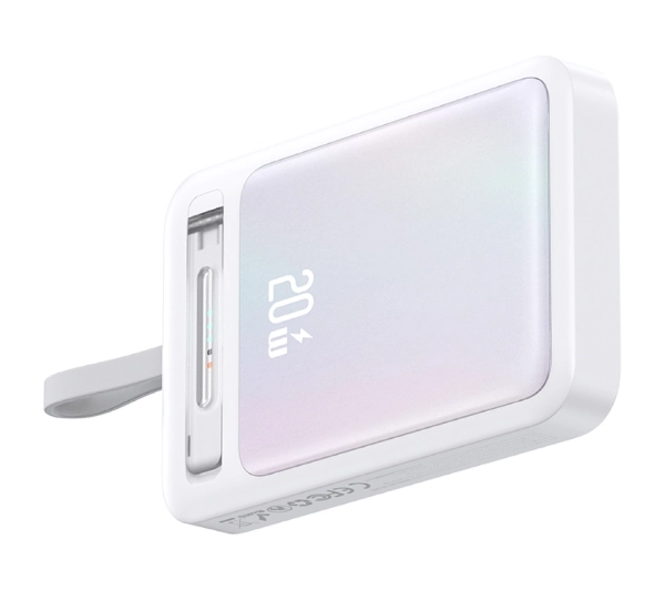USAMS XM Series Magnetic CD219 10000mAh 20W Różowy