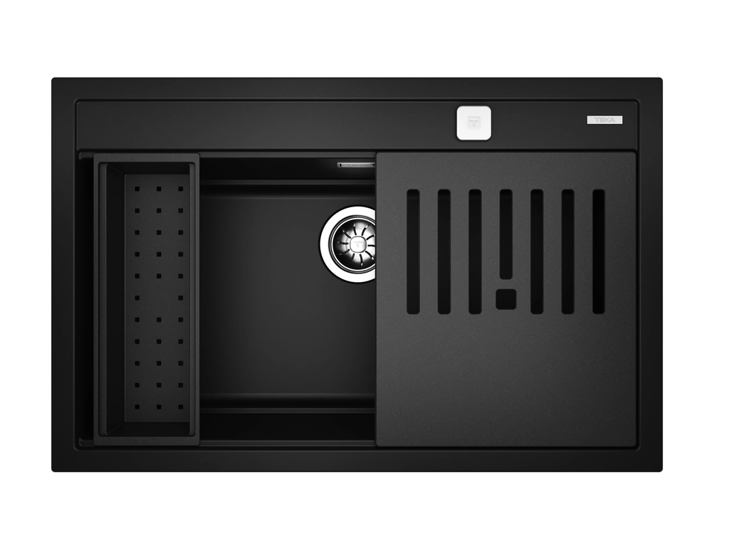 Zlewozmywak Teka NOVA 80 WS-TG 1B Granitowy Czarny