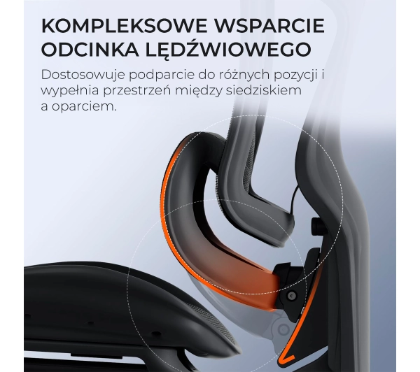Sihoo Doro C300 PRO Biurowy do 150kg Tkanina Czarny - Kup na Raty - RRSO 0%