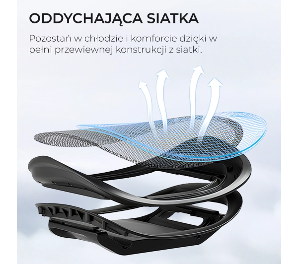 Sihoo Doro C300 PRO Biurowy do 150kg Tkanina Czarny - Kup na Raty - RRSO 0%