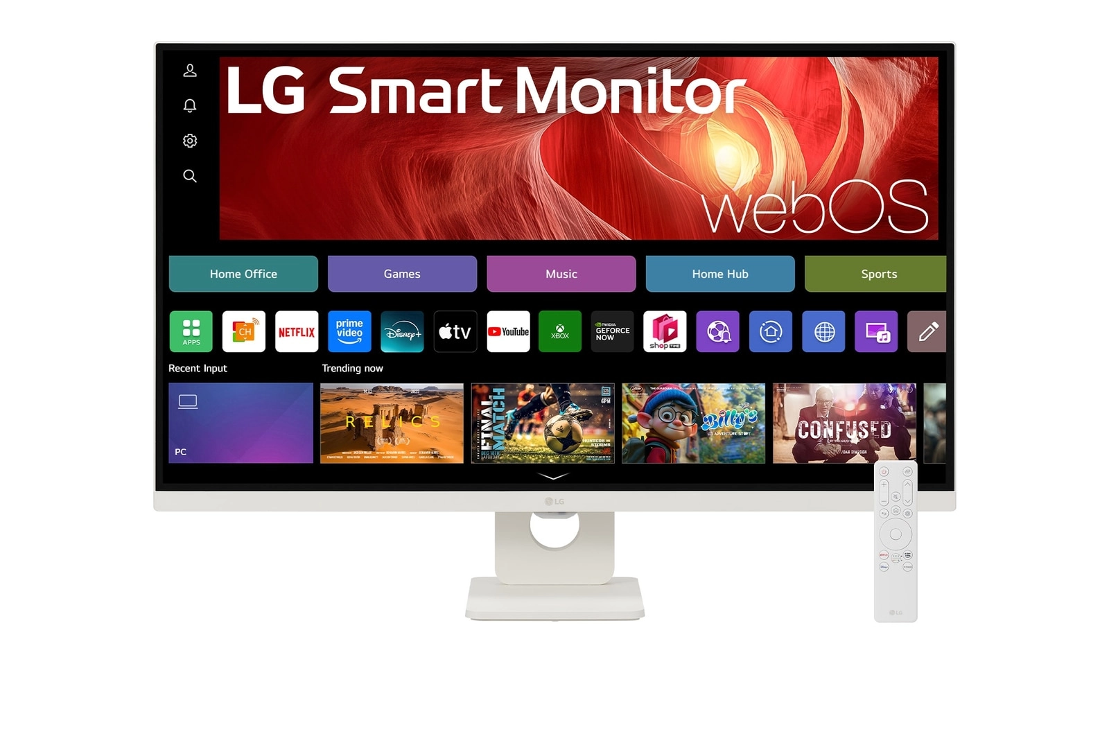 Monitor LG MyView Smart 32U721SA-W 31,5" 4K VA 60Hz 5ms webOS