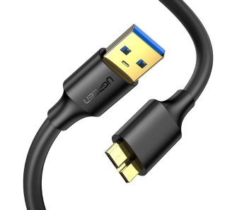 Kabel USB UGREEN US130 USB 3.0 - micro USB 3.0 0,5m Czarny