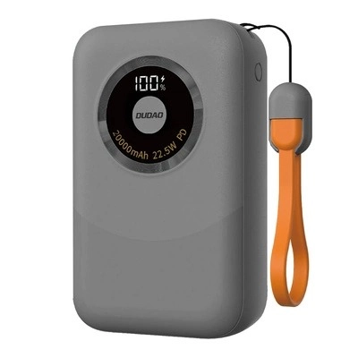 Powerbank Dudao  K21 Mini 10000mAh 22.5W Szary