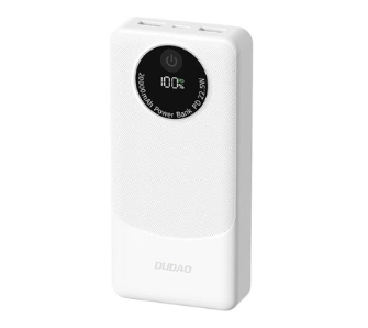 Powerbank Dudao K12 Pro 20000mAh PD 22.5W Biały