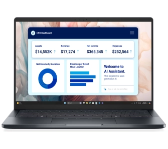 Laptop biznesowy Dell Pro 14 Premium PA14250 14" Ultra 5 236V 16GB RAM 512GB Dysk SSD Win11 Pro Czarny Funkcje AI