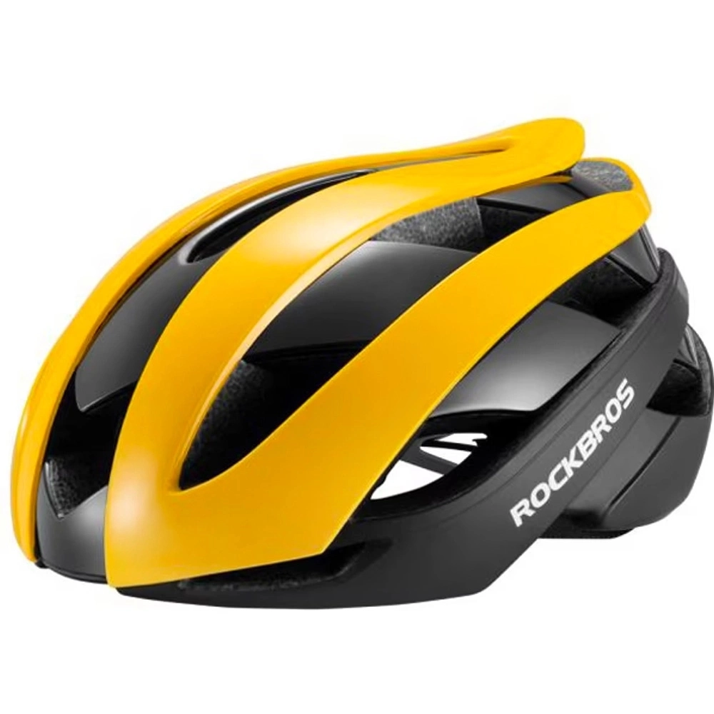 Kask RockBros 10110004006 M Czarno żółty