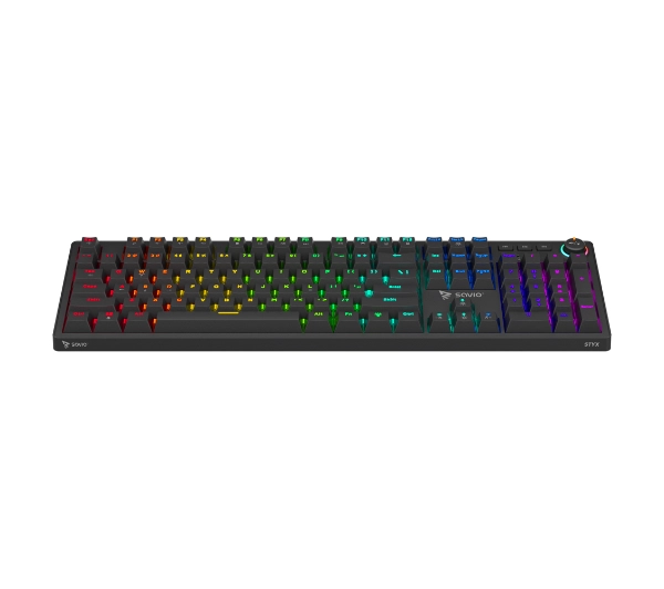 Savio STYX Outemu Peach Silent Czarny 