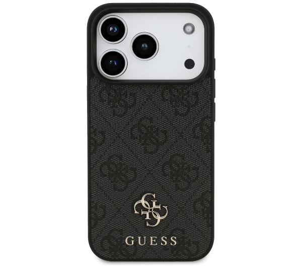 Guess 4G Small Classic Logo MagSafe do iPhone 17 Pro czarny