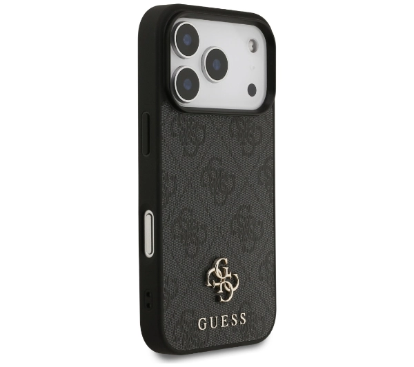 Guess 4G Small Classic Logo MagSafe do iPhone 17 Pro czarny