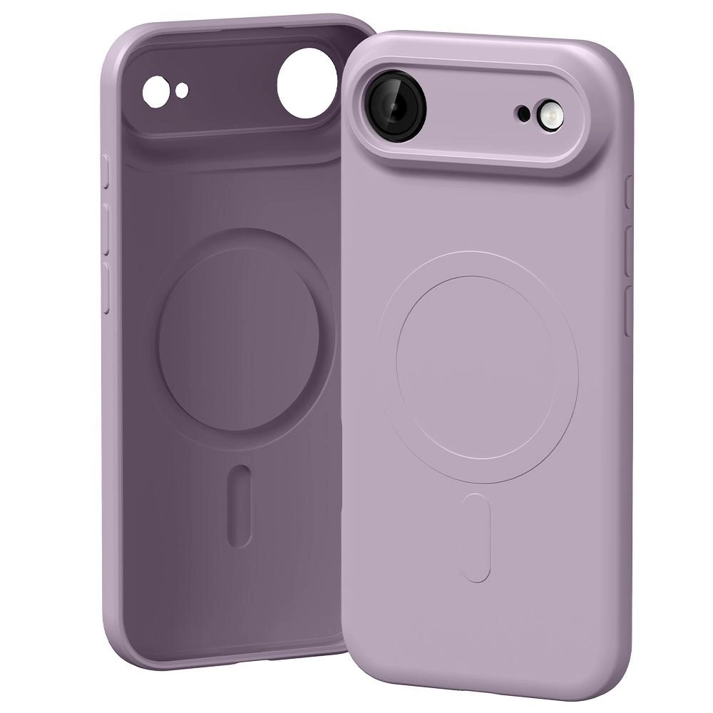 Etui Mercury Semi-Silicone MagSafe do iPhone Air lawendowa szarość