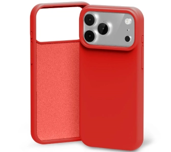 Etui Mercury Silicone do iPhone 17 Pro Max czerwony