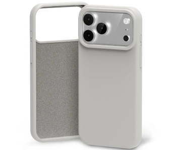 Etui Mercury Silicone do iPhone 17 Pro Max kamienny