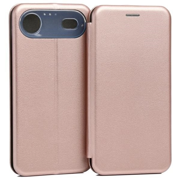 Etui Beline Book Magnetic do iPhone Air Różowo-złoty
