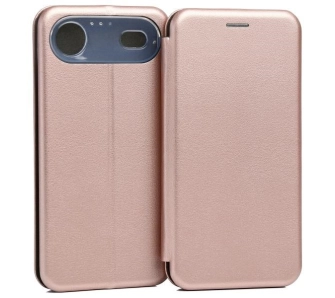 Etui Beline Book Magnetic do iPhone Air Różowo-złoty
