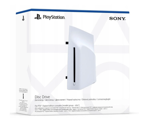 Sony PlayStation 5 Digital Slim E Chassis (PS5) 825GB + Disc Drive Blu-Ray - Kup na Raty - RRSO 0%