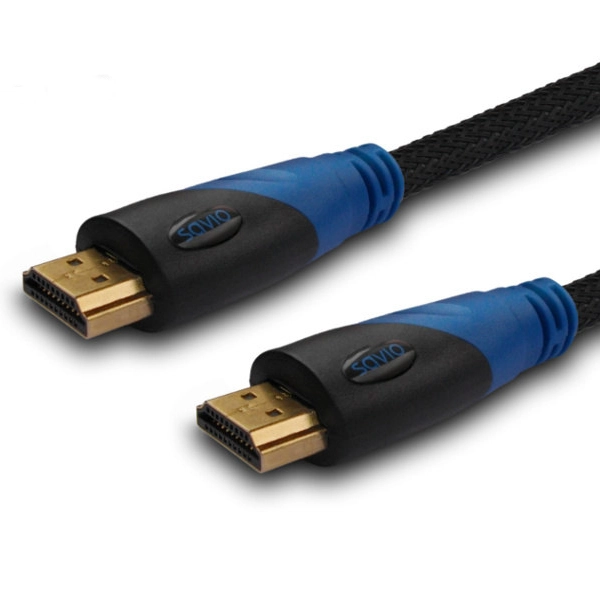 Kabel HDMI Savio CL-07 3m Czarny
