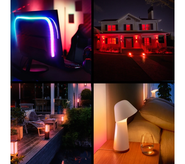 Philips Hue Essential White and Colour Ambiance 806 A60 E27