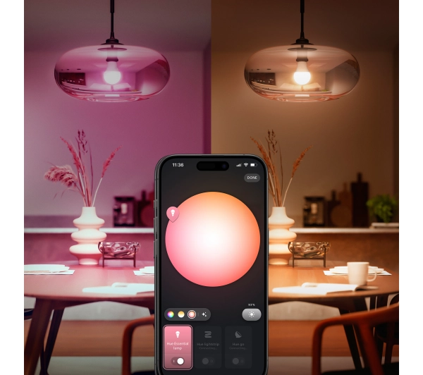 Philips Hue Essential White and Colour Ambiance 806 A60 E27