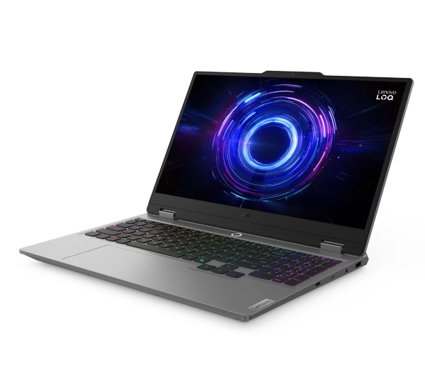 Lenovo LOQ 15IRX10 15,6" 144Hz i5-13450HX 24GB RAM 512GB Dysk SSD RTX5050 DLSS4 Win11 Szary Funkcje AI - Kup na Raty - RRSO 0%