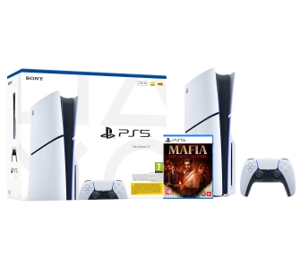 Konsola Sony PlayStation 5 Slim E Chassis (PS5) 1TB z napędem + Mafia The Old Country