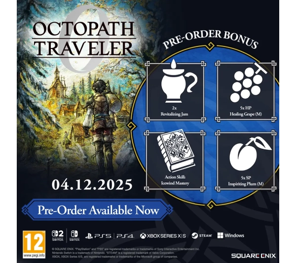 Octopath Traveler Zero Gra na Nintendo Switch 2