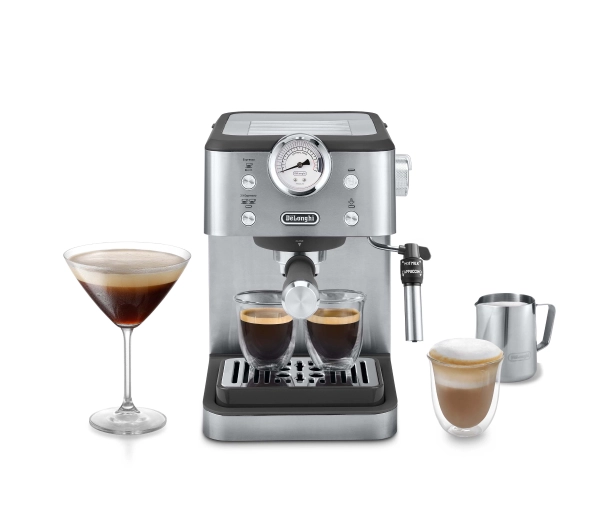 Ekspresy do kawy ciśnieniowe - DeLonghi Classic EM450.M