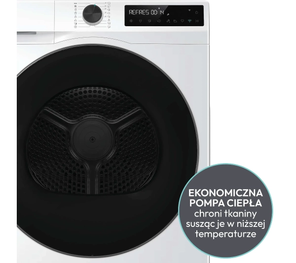 Candy ProDry 550 BP 10N2BCX-S Funkcje AI 58,5cm 10kg Zdalne sterowanie - Kup na Raty - RRSO 0%