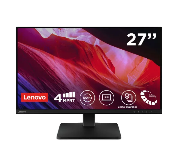 Lenovo L27qe (68C8GAC3EU) 27" 2K IPS 100Hz 4ms