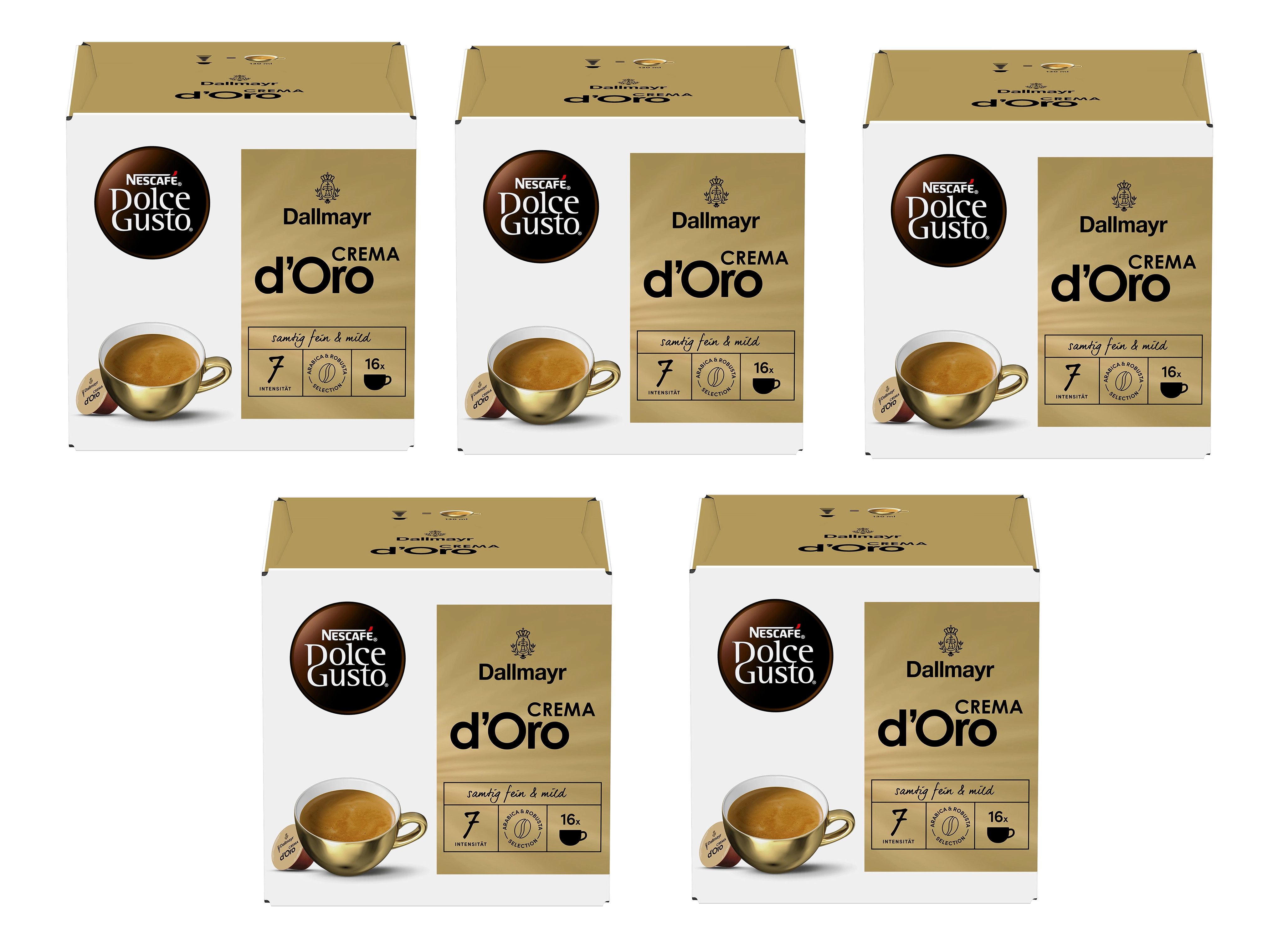 Kapsułki Nescafe Dolce Gusto Dallmayr Crema d'Oro 80szt.