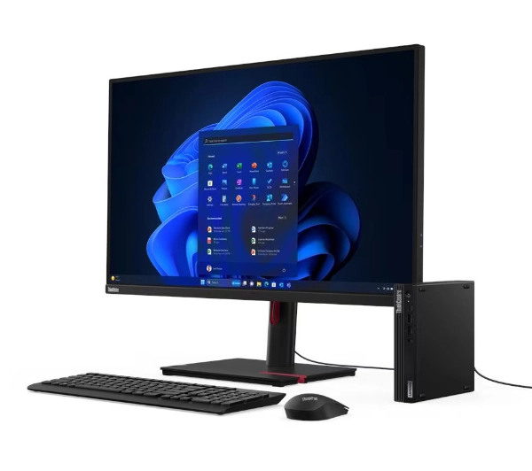 Lenovo ThinkCentre M70q Gen 5 i3-14100T 8GB RAM 256GB Dysk SSD Win11 Pro - Kup na Raty - RRSO 0%