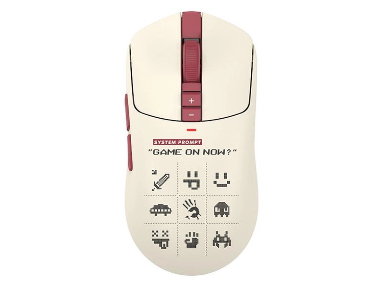 Myszka gamingowa A4tech Bloody R72 Ultra Duo Pixels Red Beżowy