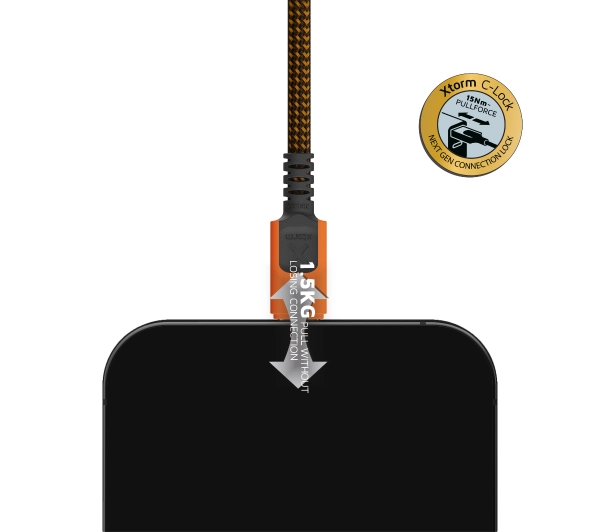 Xtorm Xtreme USB-C do USB-C PD 1,5m Brązowy