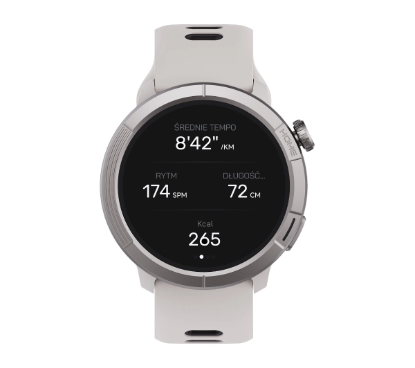 STELIO Activ Pro Funkcje AI 46mm GPS Tytan Srebrny - Kup na Raty - RRSO 0%