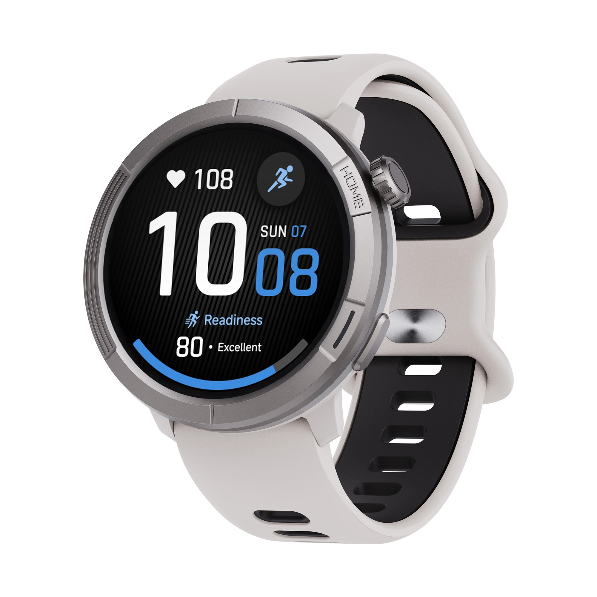 Smartwatch STELIO Activ Pro Funkcje AI 46mm GPS Tytan Srebrny
