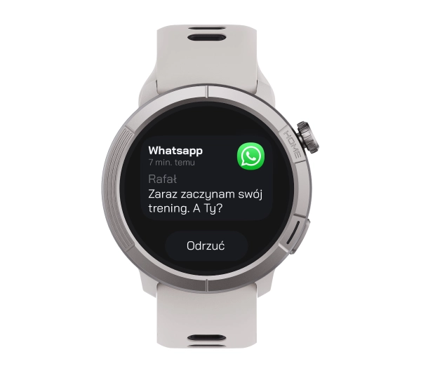 STELIO Activ Pro Funkcje AI 46mm GPS Tytan Srebrny - Kup na Raty - RRSO 0%