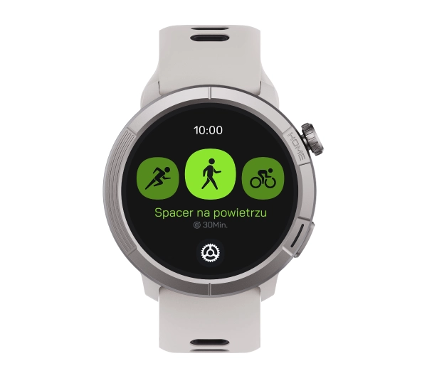 STELIO Activ Pro Funkcje AI 46mm GPS Tytan Srebrny - Kup na Raty - RRSO 0%