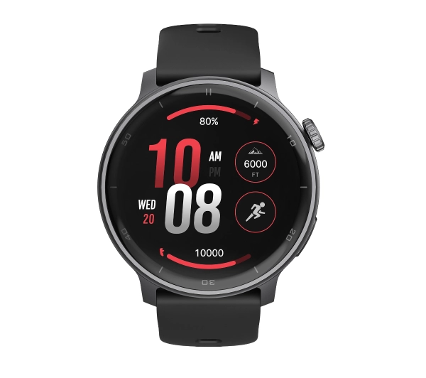 STELIO Activ Funkcje AI 46mm GPS Czarny