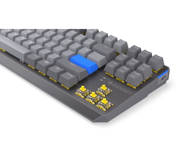 Endorfy Thock V2 TKL Wireless Gateron Yellow Szary